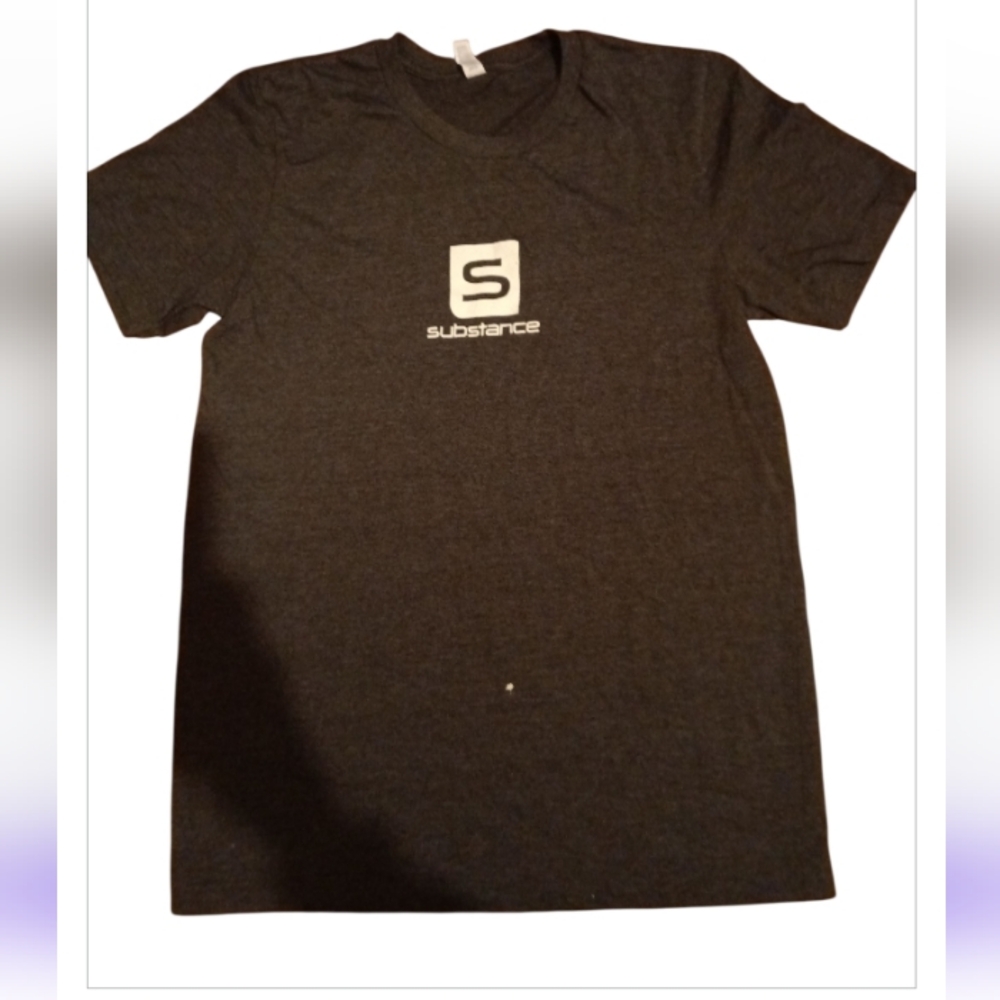 Charcoal Tee with Logo